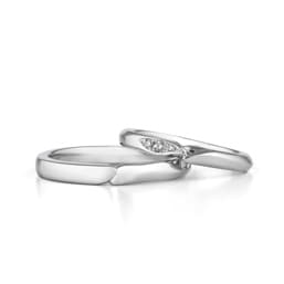 結婚指輪「Diamond lily」