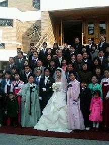 韓国の花嫁衣裳についてのイメージ