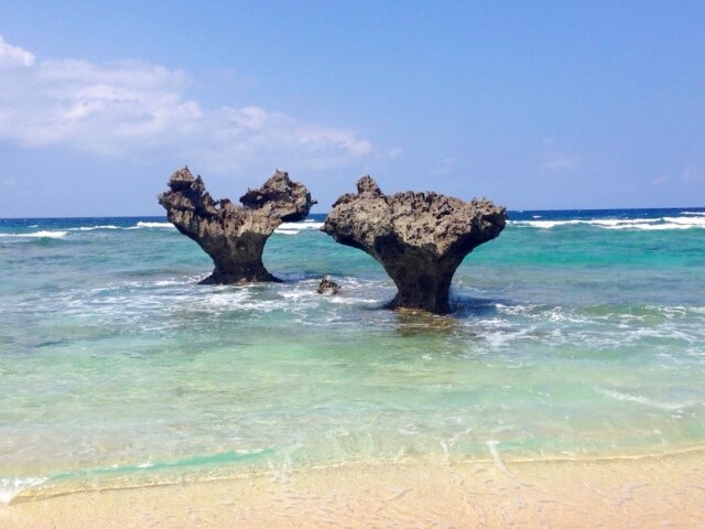 奄美大島の「ハートロック」でロマンチックに！のイメージ