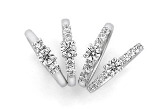 ダイヤモンドの魅力を活かすリングのデザインのイメージ