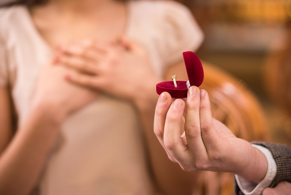 婚約指輪の準備は余裕を持ってのイメージ