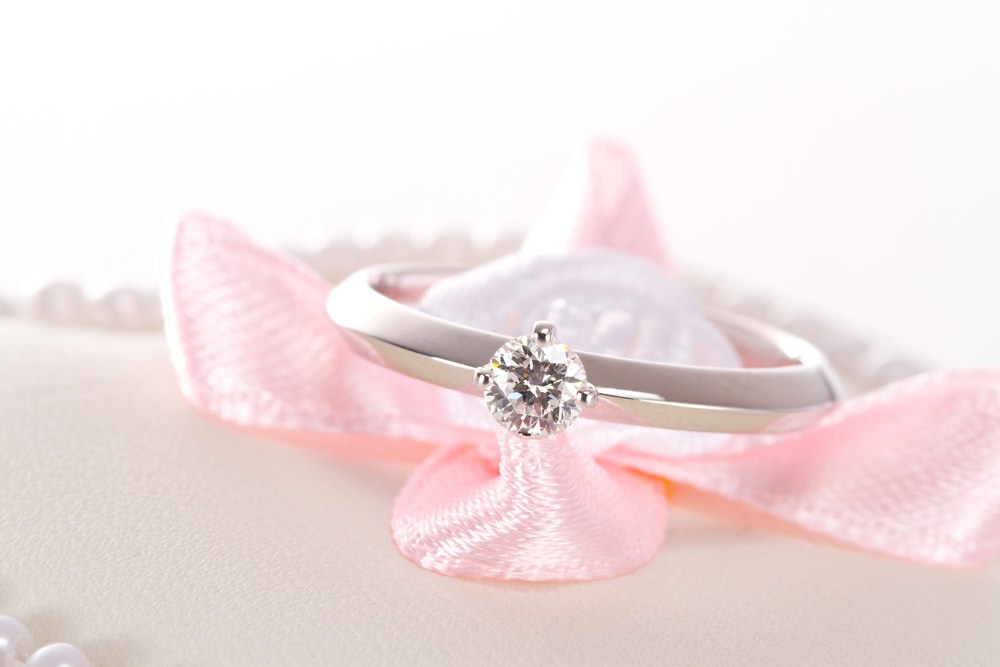 結婚指輪との「重ね着け」を考えてのイメージ