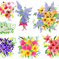 本数にも意味がある？ 知っておきたい花束の本数の意味と花の色別花言葉のイメージ