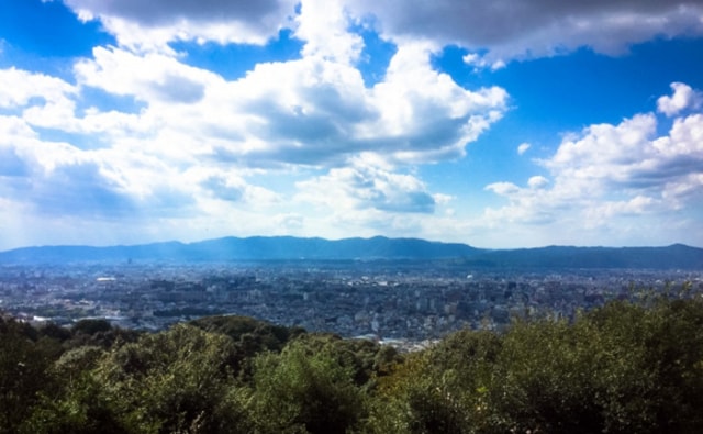 京都市眺望